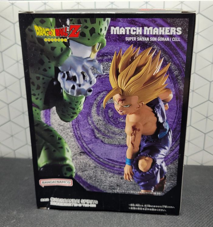 Figurine Dragon Ball Z Super Saiyan 2 Son Gohan Matchmakers Banpresto Bandai - photo numéro 9