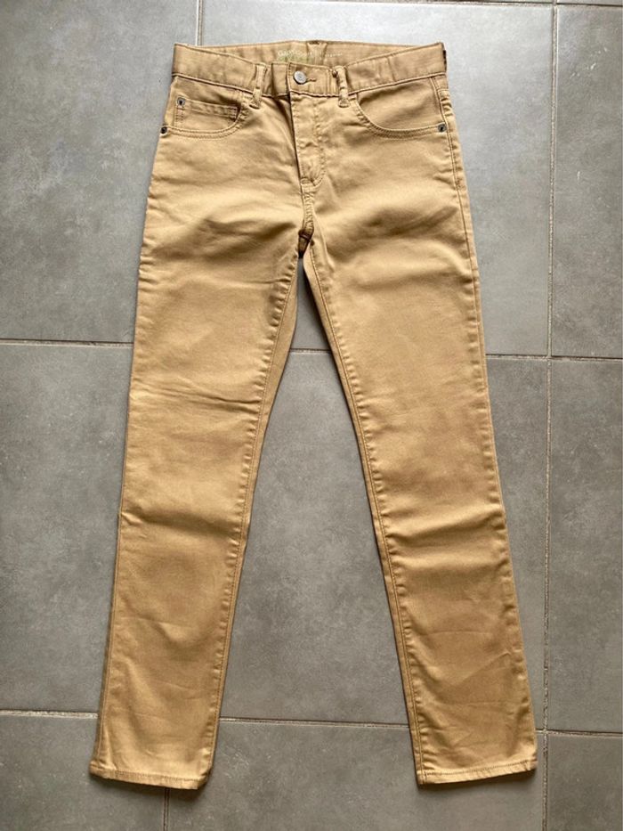 Jean slim beige gap - photo numéro 4