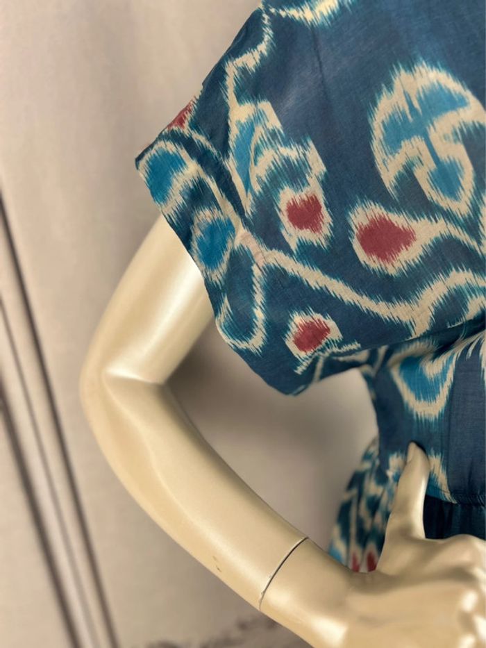 Robe longue Légère Bleu Diega S neuve - photo numéro 6