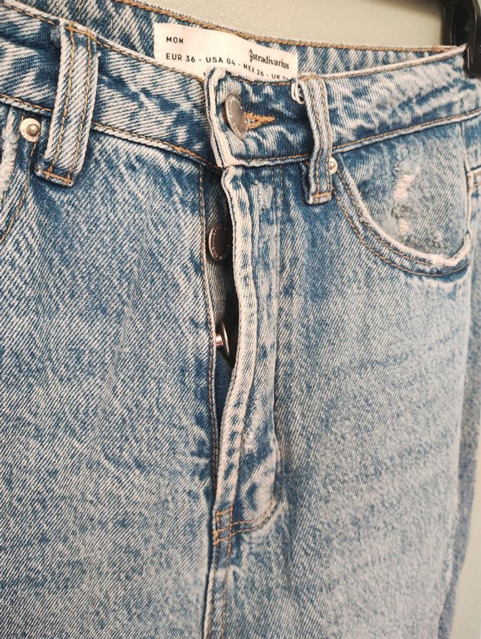 Jean stradivarius bleu - photo numéro 3