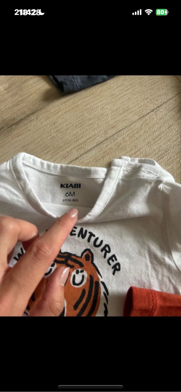 Tee shirt manches longues - photo numéro 7