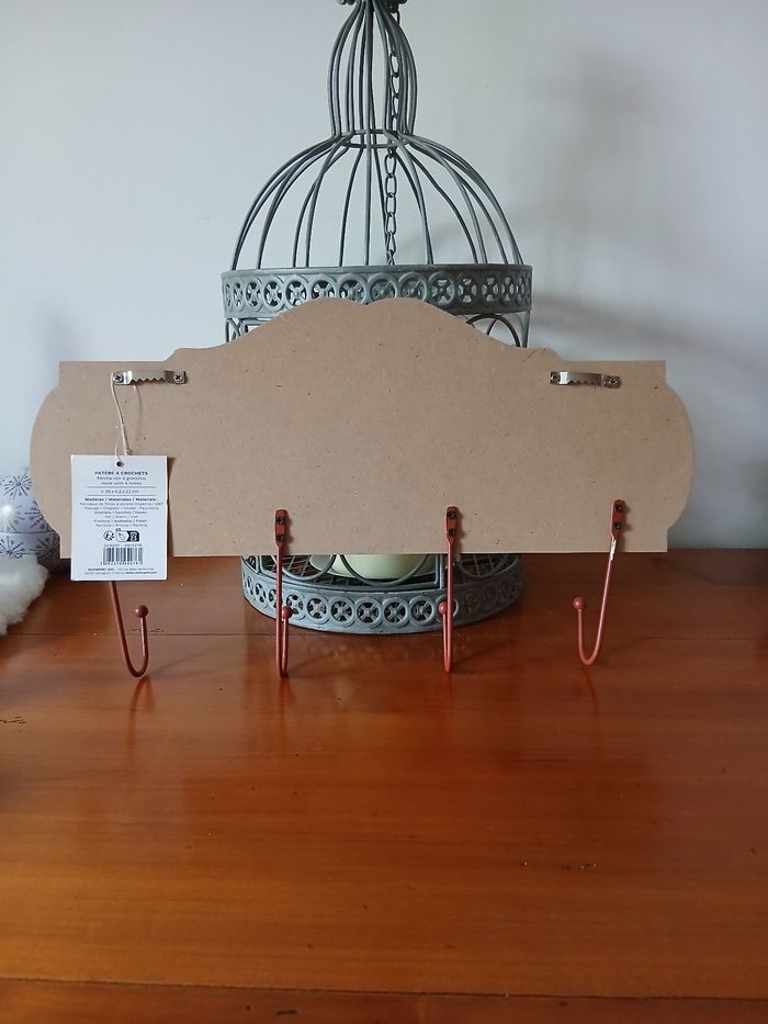 Neuf: Patére/bois Cuisine gamme montagne *4 crochets - photo numéro 9