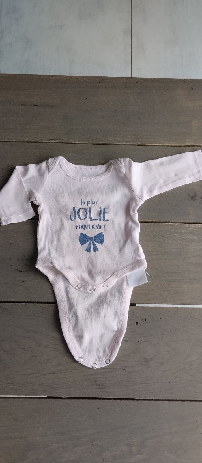 Lot de 5 bodies bébé fille - photo numéro 2