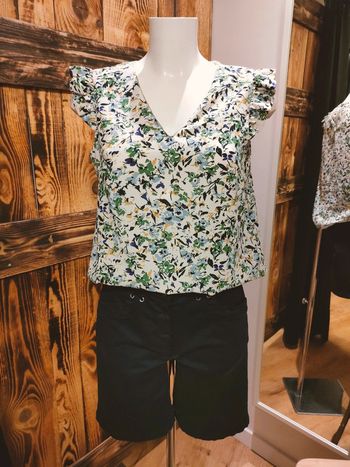 Blouse sans manche Emma et Ella