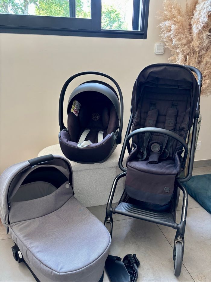 Trio poussette Cybex Easy S twist 2+