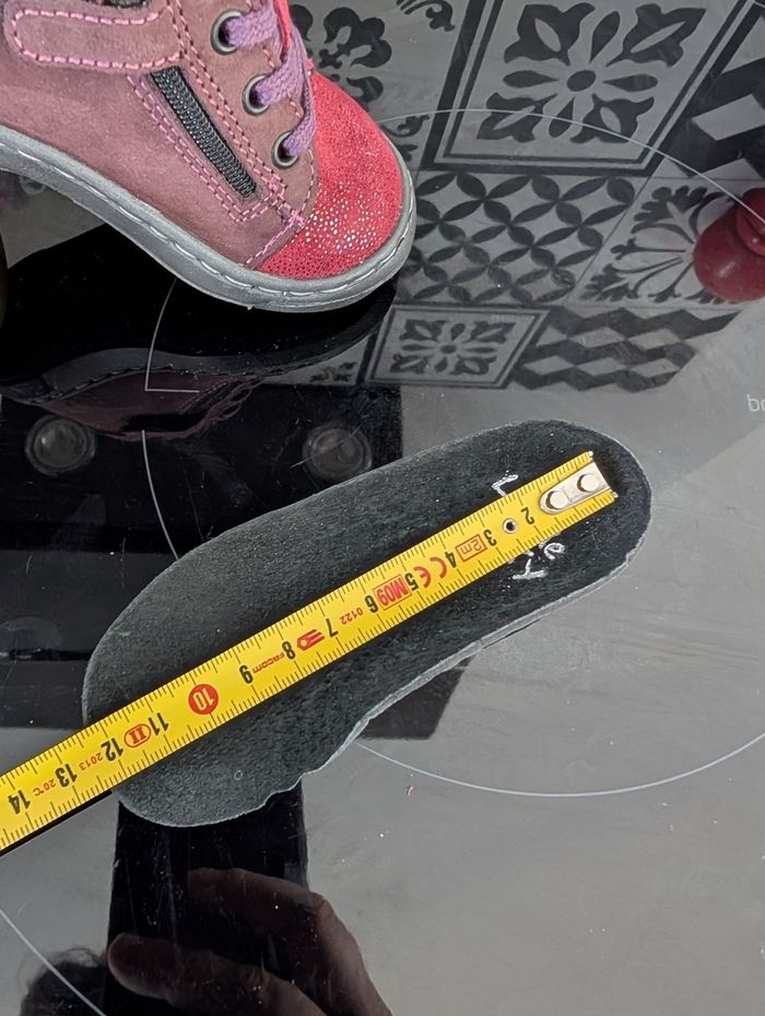 Bottines fille en cuir tout doux et souple. Taille 20. Neuf . Little Mary - photo numéro 9