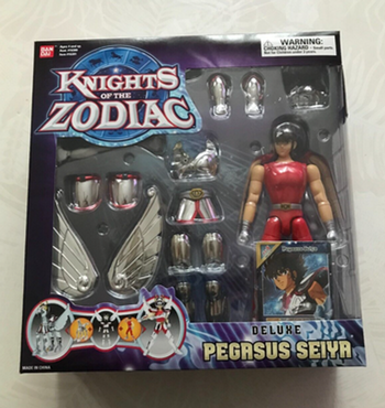 2003 BANDAI KNIGHTS OF THE ZODIAC DELUXE Pegasus Seiya