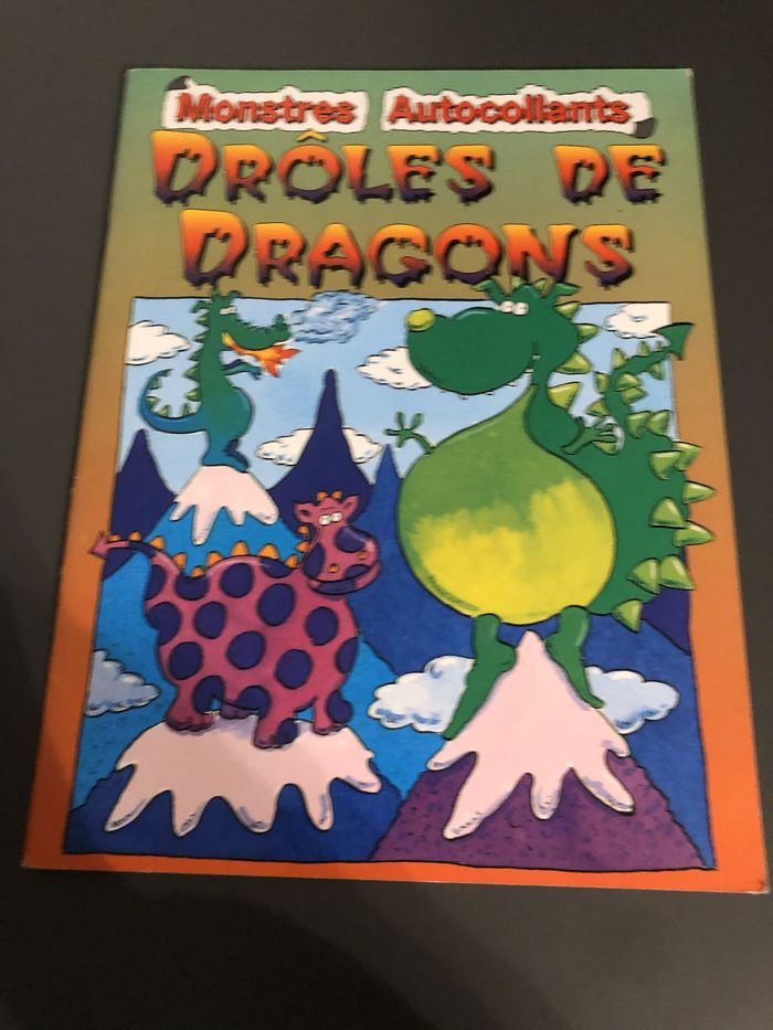 Livre d'activités, Drôles de dragons