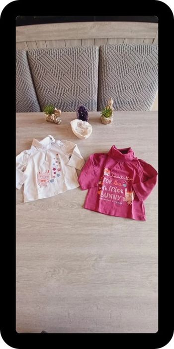 Lot t-shirt 12 mois