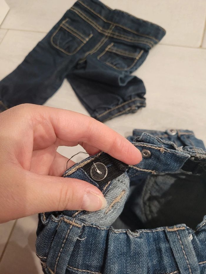 Lot jeans Tape à l'œil, taille 3 mois. - photo numéro 6