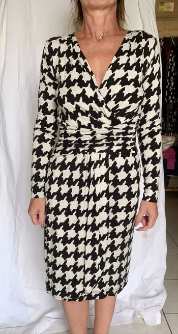 Robe pieds de poule Sinéquanone