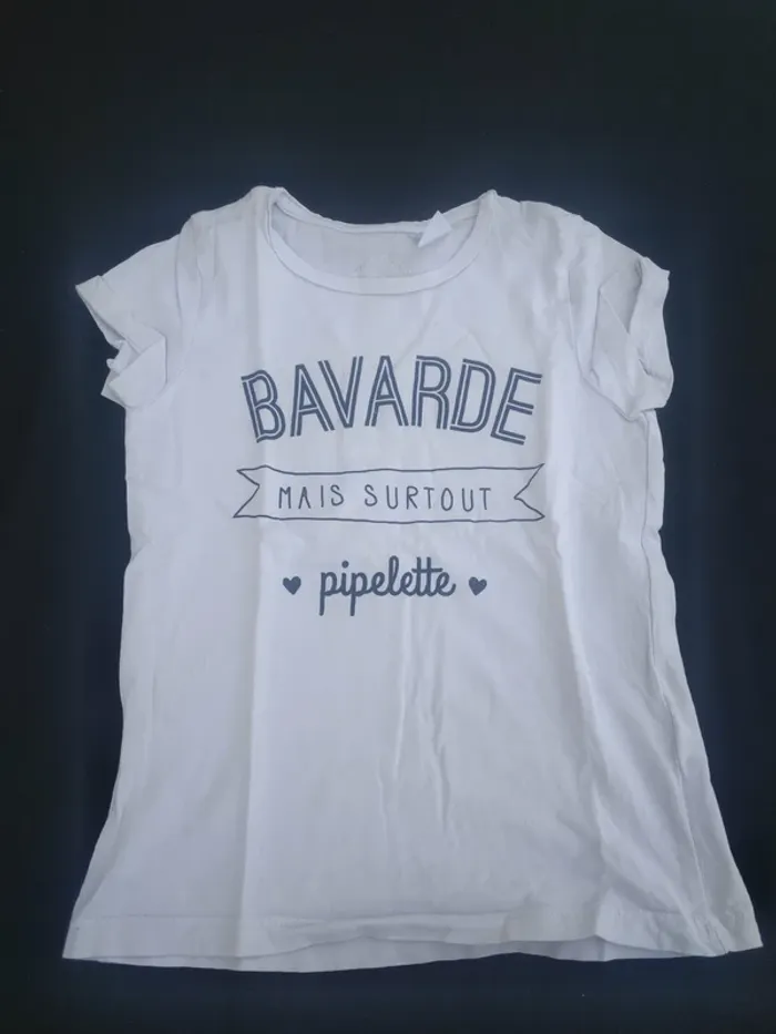 Lot de 12 Tee shirt Fille Taille 6 Ans - photo numéro 4