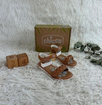 Paire de sandales Chicco taille 24 coloris marron