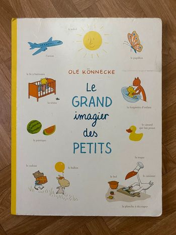 Livre le grand imagier des petits - d’Ole Könnecke