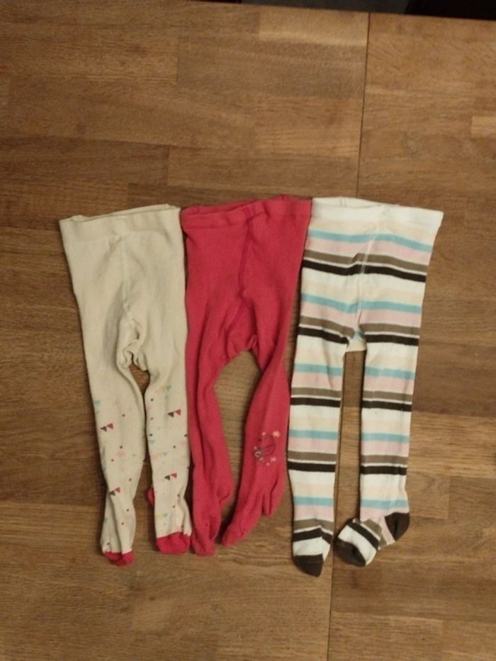 Lot 3 collants 12 mois