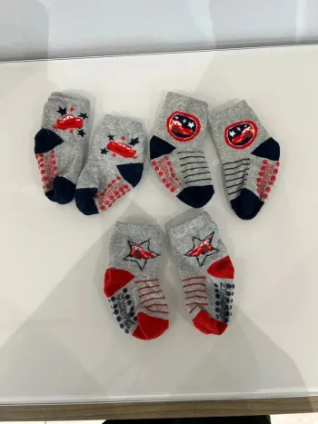 Lot de 3 paires de chaussettes CARS antidérapantes
