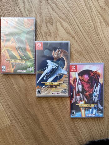 🎮 Gradius Origins – Nintendo Switch – Limited Run Games LRG#279 – 3 jaquettes différentes