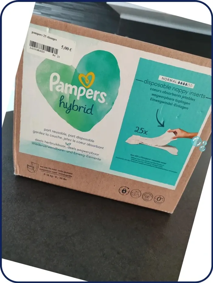 Pampers hybrid / 25 changes