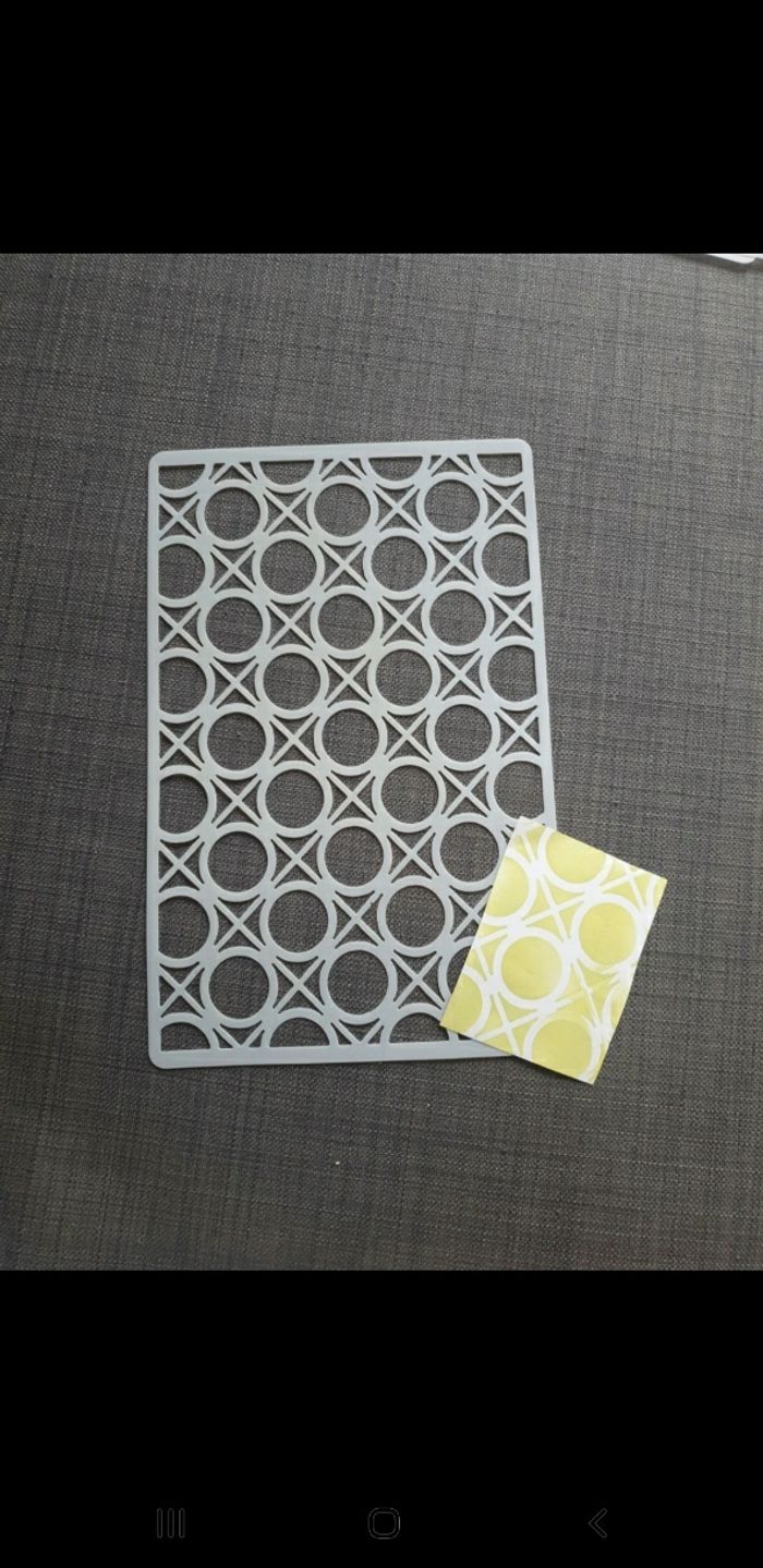 Lot pochoir scrapbooking