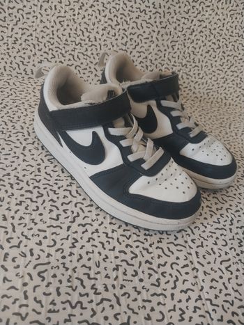 nike noir blanc pointure 28 baskets scratch sneakers enfant