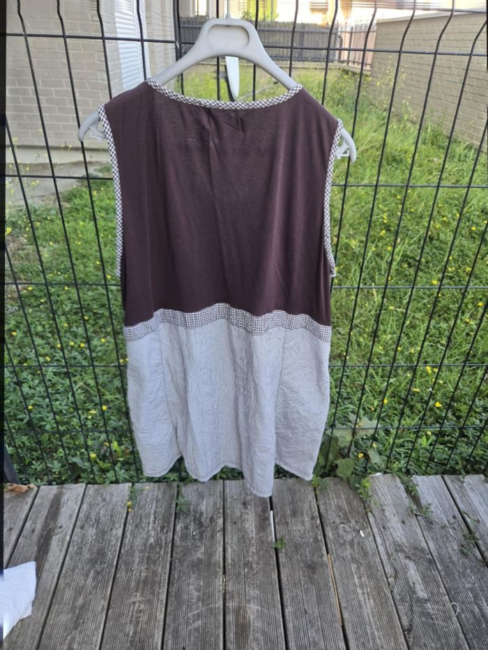 tee shirt débardeur / tunique toscane taille 4 - photo numéro 2