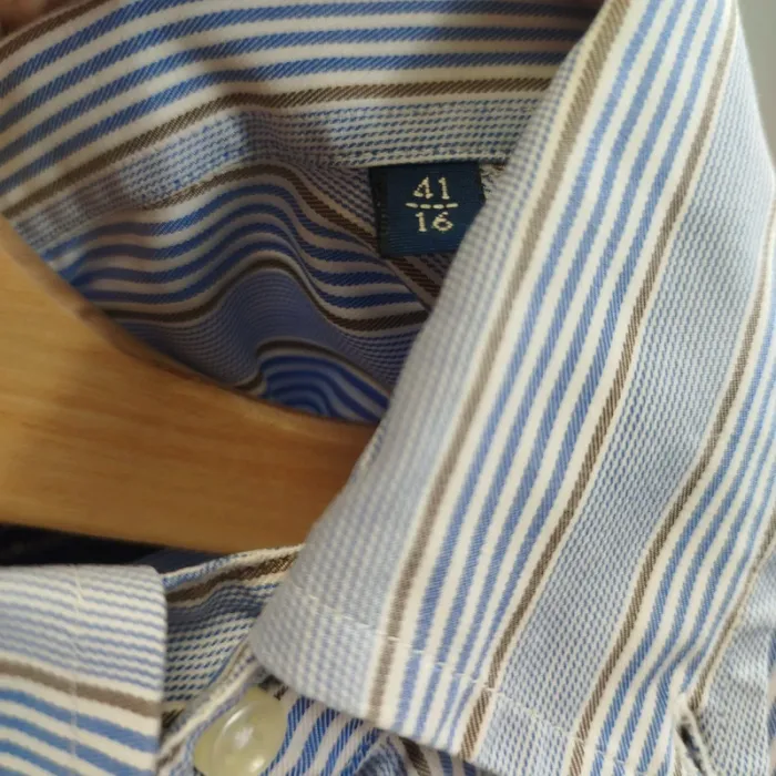 Chemise à rayures Massimo Dutti T41 L - A450 - photo numéro 7