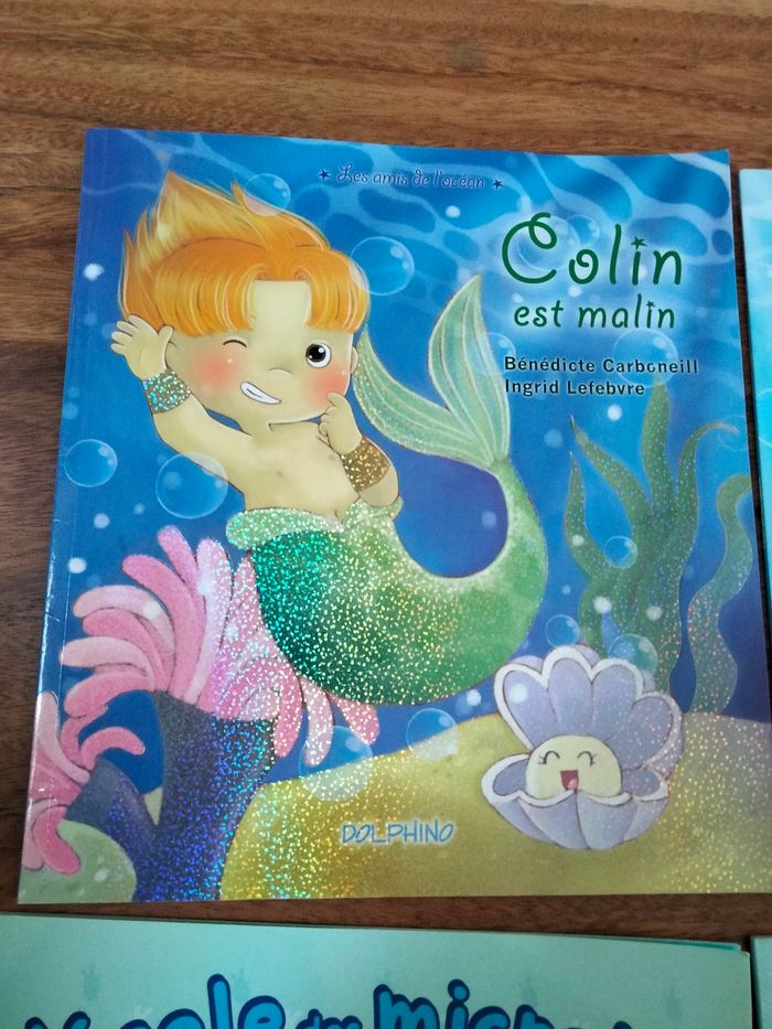 Lot 4 livres Dolphino - photo numéro 2