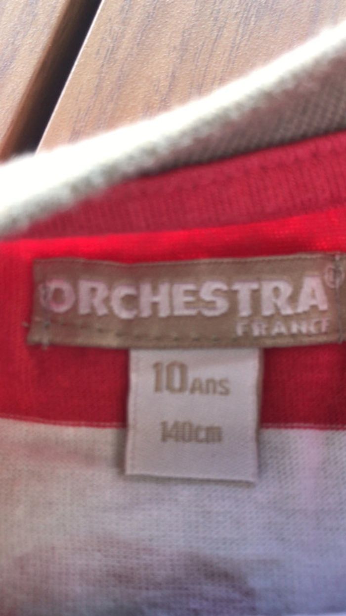 Orchestra t shirt manche longue taille 10 ans Orchestra - photo numéro 3