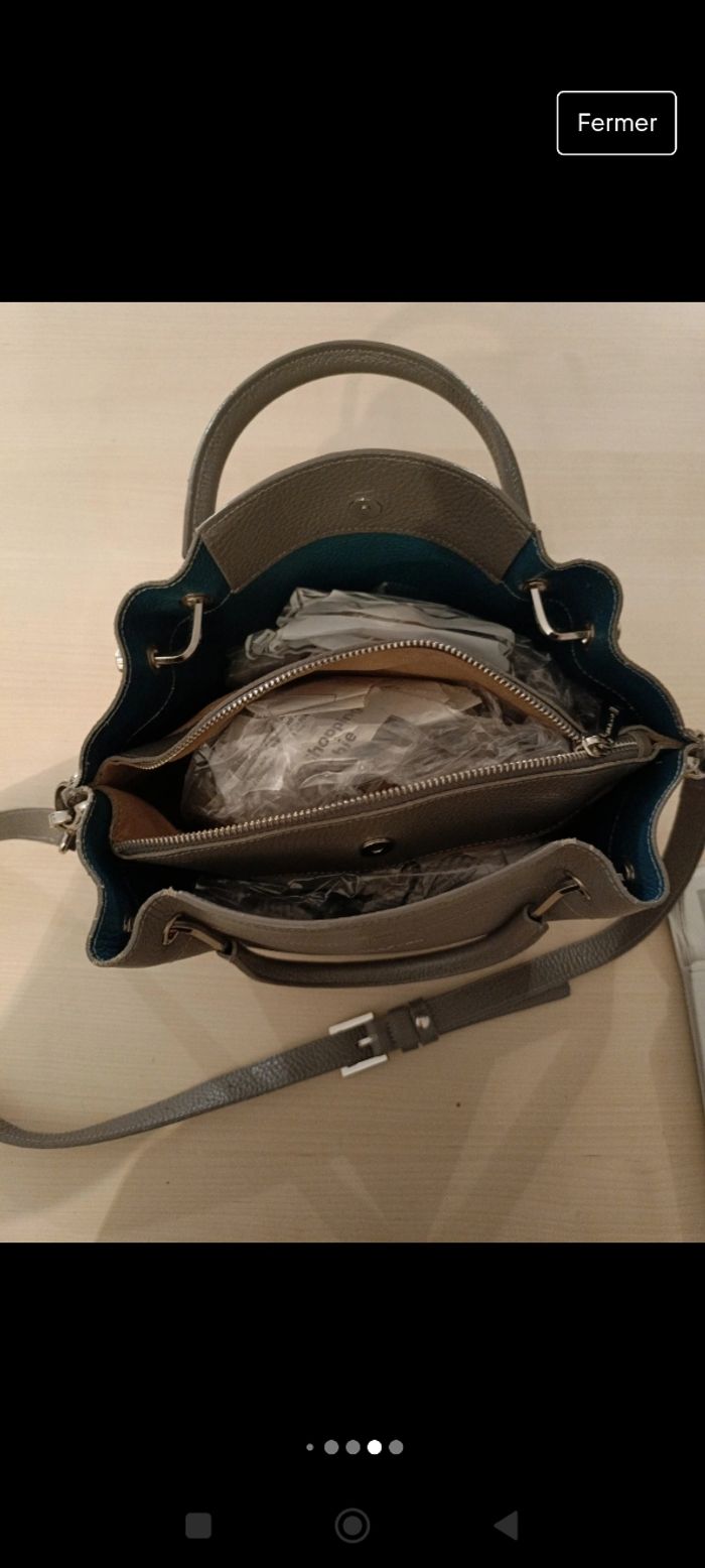 Sac Lancaster foulonné - photo numéro 4