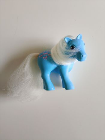 Mon petit poney G1 noeud papillon bowtie hasbro 1983 made in france