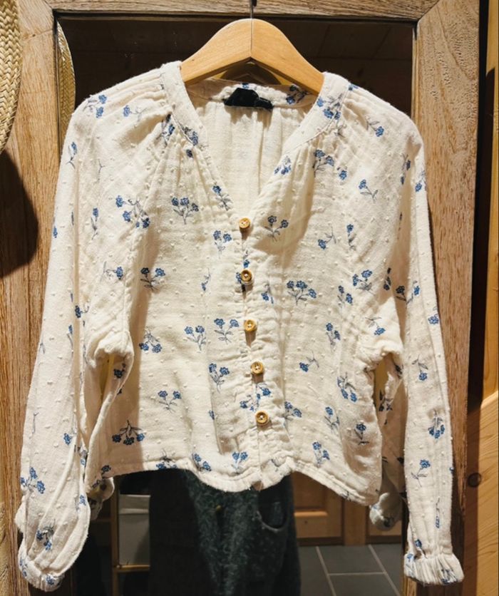 Chemisier fille Monoprix en Gaz de coton Taille 5 ans - photo numéro 6