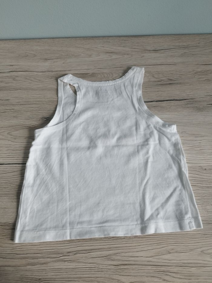 Débardeur blanc fille 3 ans - photo numéro 2