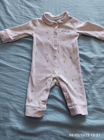 Combinaison coton taille 6 mois