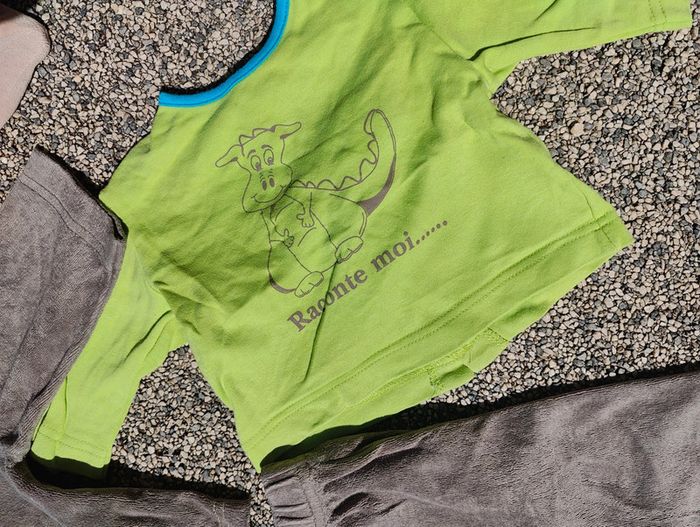 Pyjama 3 pièces 3 kilos Sept garçon 6 mois - photo numéro 3