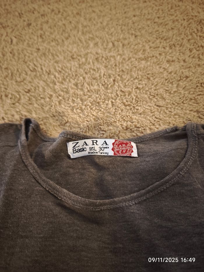 Haut léger manche ¾  ZARA 40 - photo numéro 5