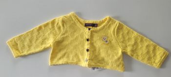 Gilet / cardigan 6 mois fille