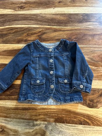 Veste en jeans obaibi 12 mois