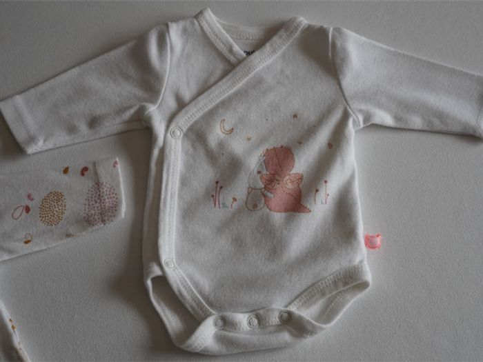 Lot de 2 Bodies Noukie's Taille : 00 m/46 cm (Préma) - photo numéro 4