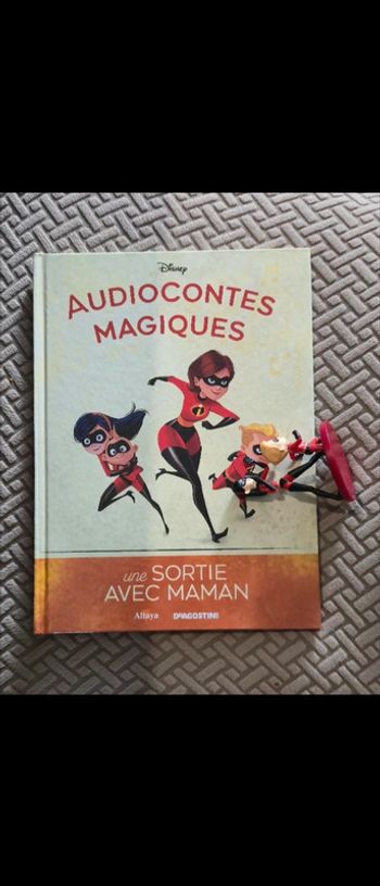 Numėro 115audioconte Magique Altaya disney deagostini livre+figurine audio conte compte
