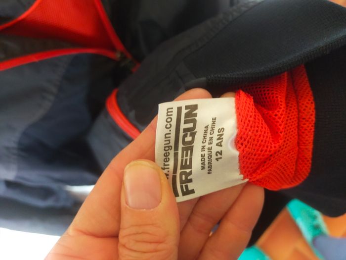 Veste coupe vent freegun 12 ans - photo numéro 3