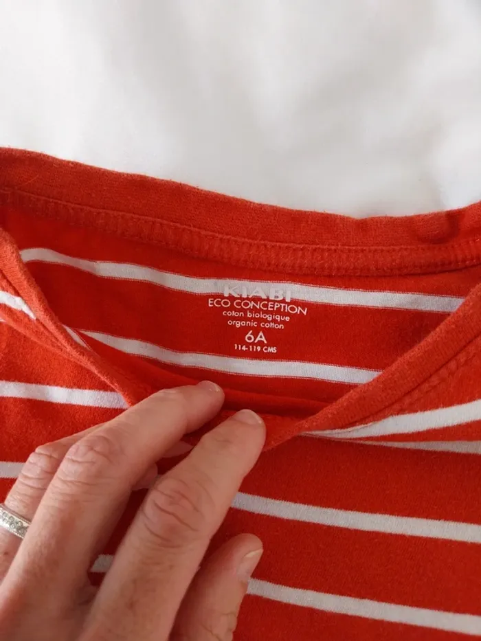 Tee-shirt manche courte garçon 6 ans Kiabi - photo numéro 3