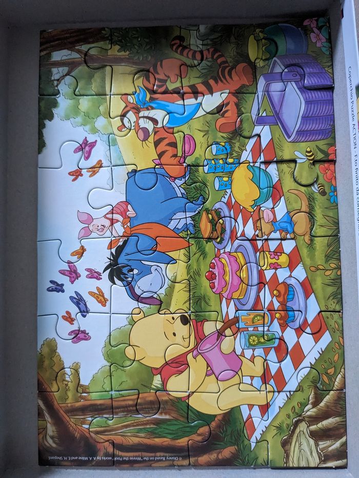 Puzzle 24 pieces Winnie l'ourson - photo numéro 2