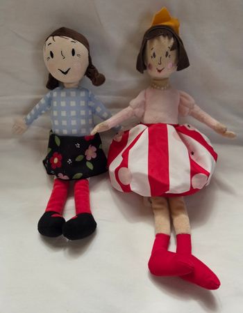 Lot de 2 poupées chiffons- Ikea 