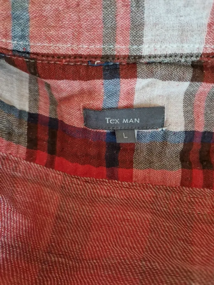 Chemise à carreaux manches longues - photo numéro 7