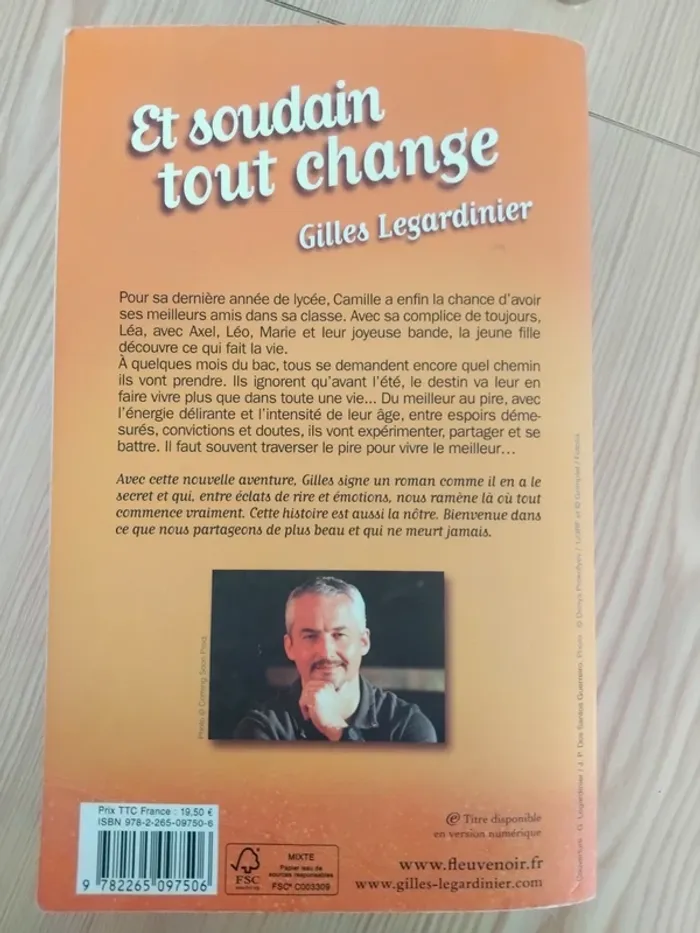 Livre "Et soudain tout change " 🔄 - photo numéro 3