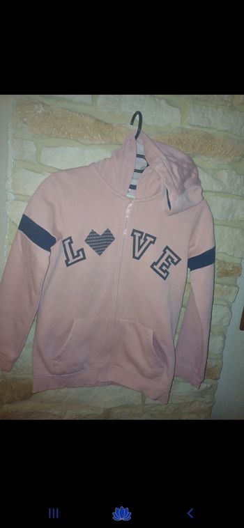 Sweat fille taille 12 ans