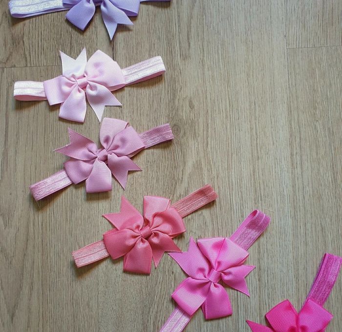 🩷 Lot de 24 bandeaux élastique avec nœuds TU bébé neuf #emyfleury_accessoirescheveux - photo numéro 4