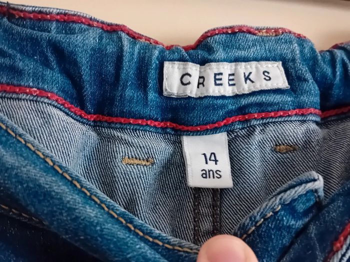 Jean bleu Creeks Taille 14 ans - photo numéro 3