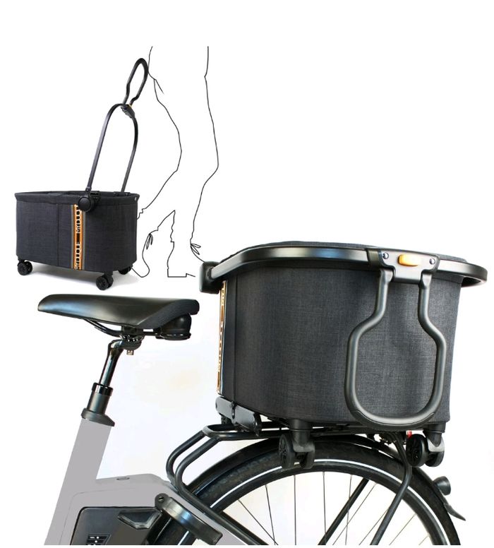 Panier 2 en 1 pour vélo