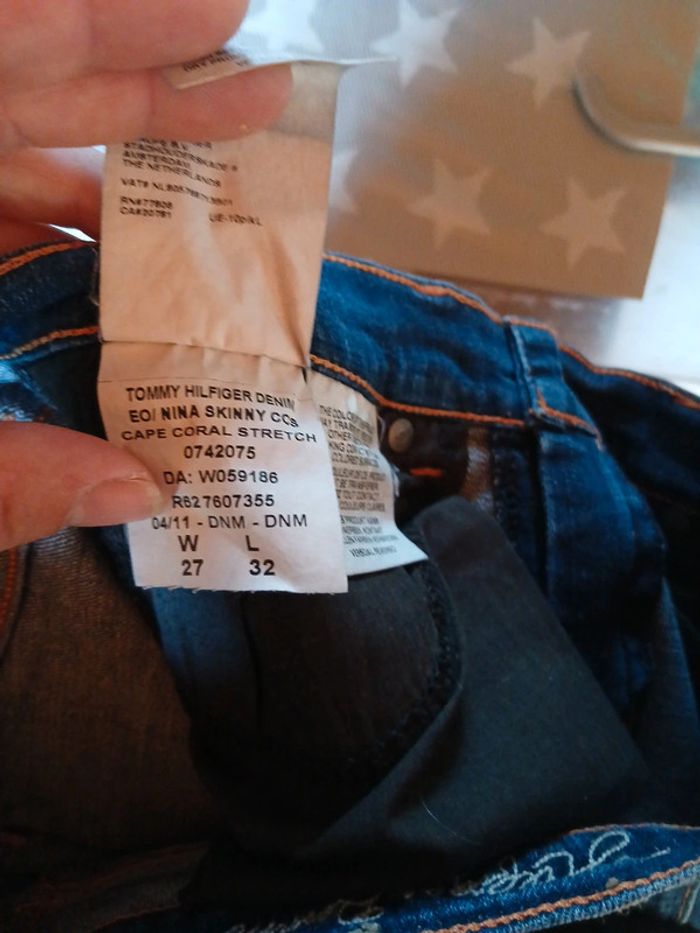 Jeans tommy hilfiger taille 37 - photo numéro 7